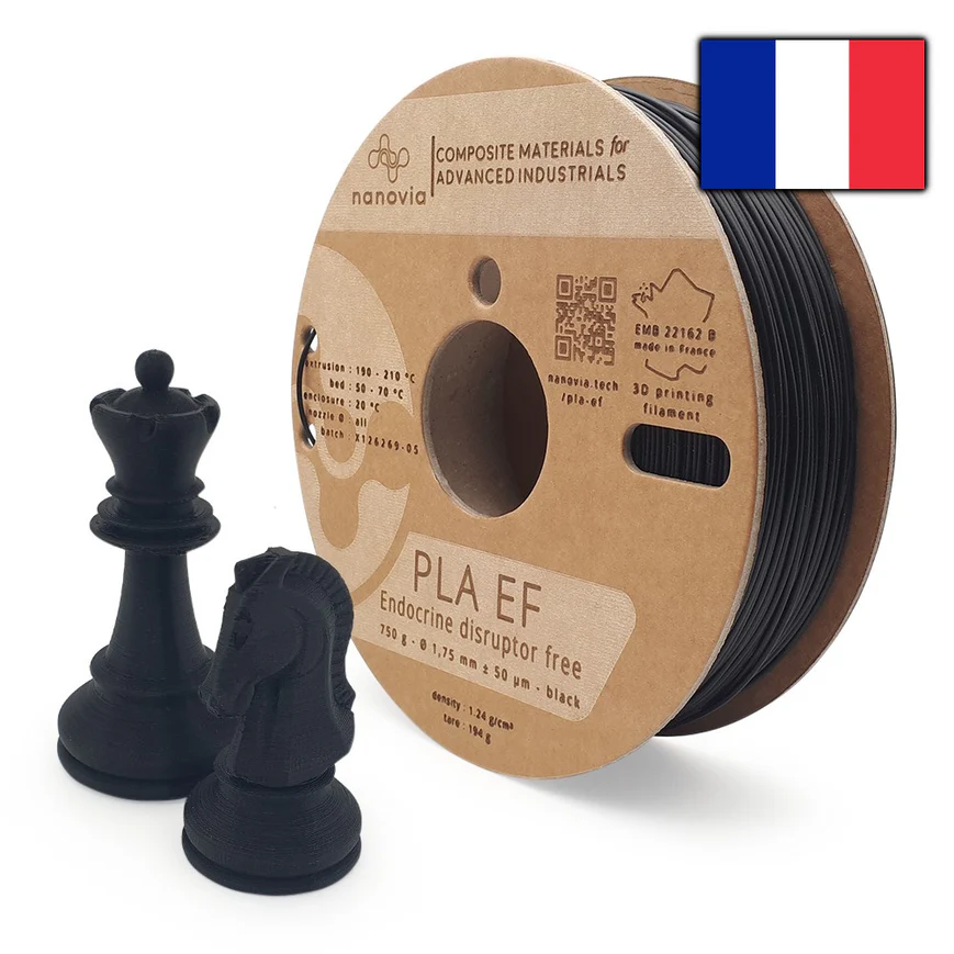 PLA Noir : le filament n°1 de l'impression 3D