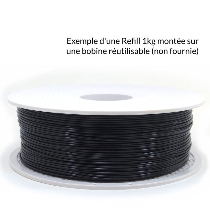 Refill Arianeplast PLA Noir 1kg 1,75 mm