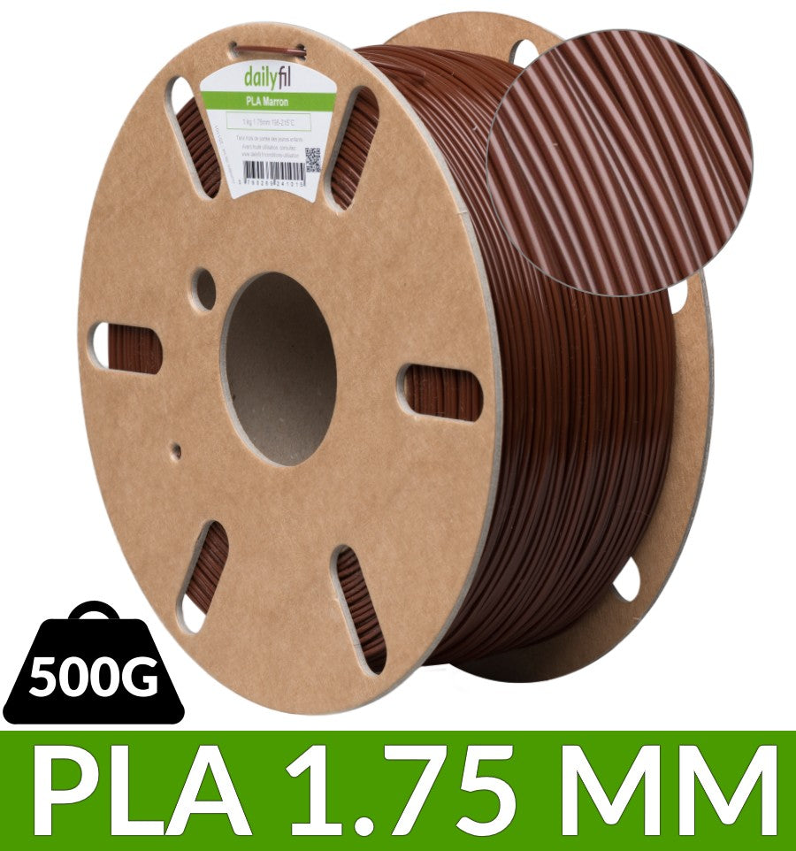 Bobine PLA 1.75 mm - Or 500g dailyfil — Filimprimante3D