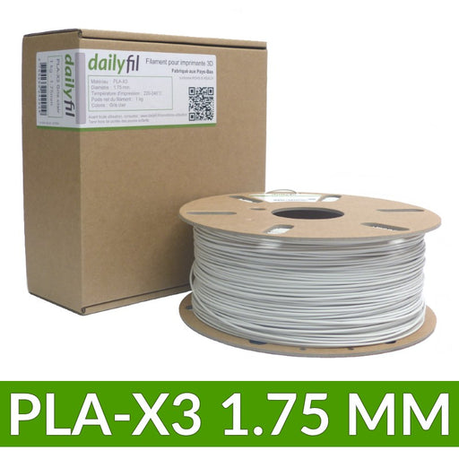 Filament PLA mat 1.75 mm noir dailyfil - 4.5kg — Filimprimante3D